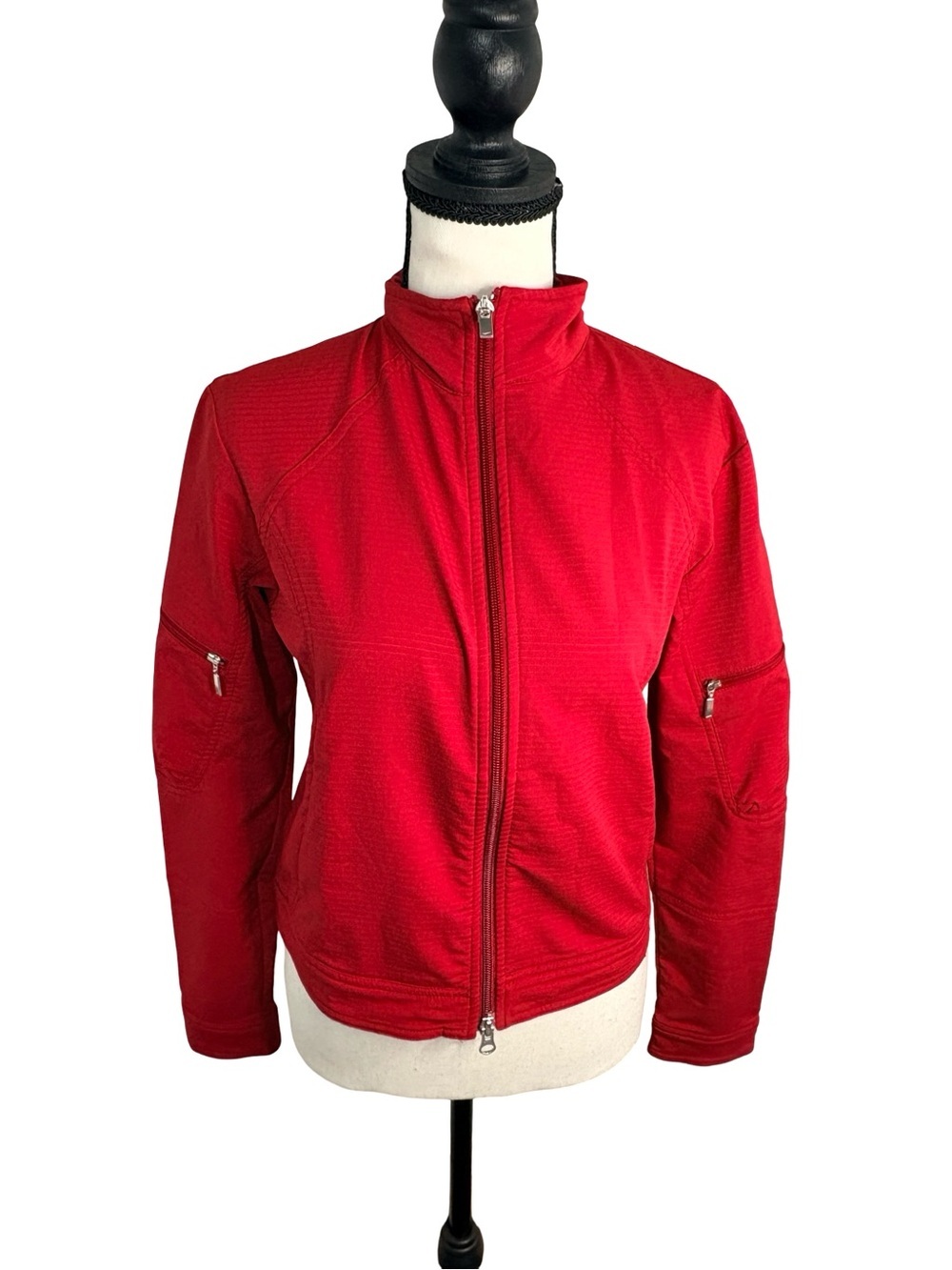 Nike Sphere Dry Y2K Red Full Zip Athletic Jacket Small Running Training